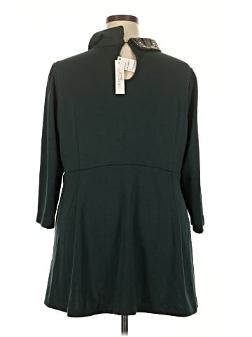 Melissa McCarthy Seven7 3/4 Sleeve Blouse (view 2)