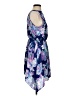 Ambar 100% Polyester Paisley Blue Casual Dress Size S - photo 4