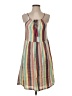 THML Stripes Tan Casual Dress Size XS - photo 1