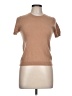 Quince Tan Short Sleeve Turtleneck Size L (petite) - photo 1