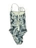 Splendid Tropical Blue One Piece Swimsuit Size XS - photo 2