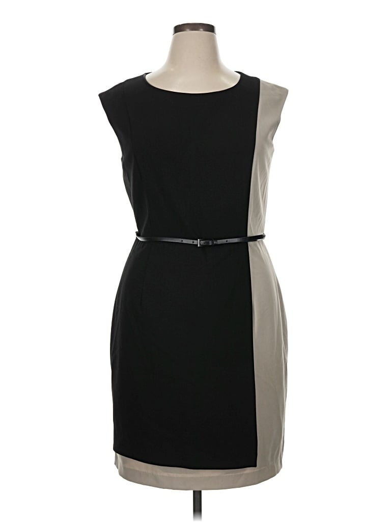 Pre-owned Calvin Klein Casual Dress In Black