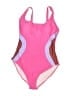 Popvil Color Block Pink One Piece Swimsuit Size XL - photo 1