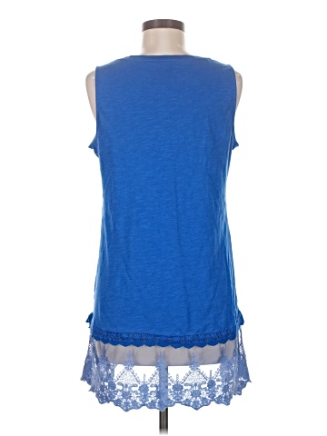 LOGO by Lori Goldstein Sleeveless T-Shirt (view 2)