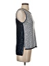 St. John Gray Sleeveless T-Shirt Size P (petite) - photo 4