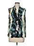 Unbranded 100% Polyester Teal 3/4 Sleeve Blouse Size 8 - 10 - photo 1