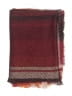 V.Fraas 100% Acrylic Plaid Burgundy Scarf One size - photo 2