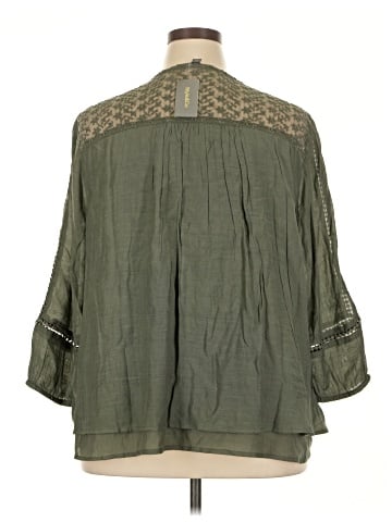 Style&Co 3/4 Sleeve Blouse (view 2)