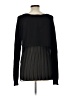 BCBGeneration Black Long Sleeve Top Size L - photo 2