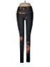 Teeki Graphic Black Yoga Pants Size M - photo 1