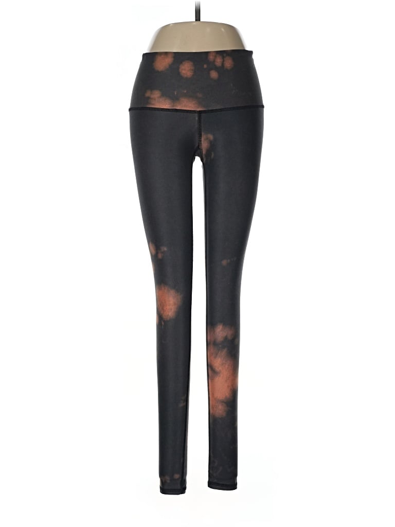 Pre-owned Teeki Yoga Pants In Black