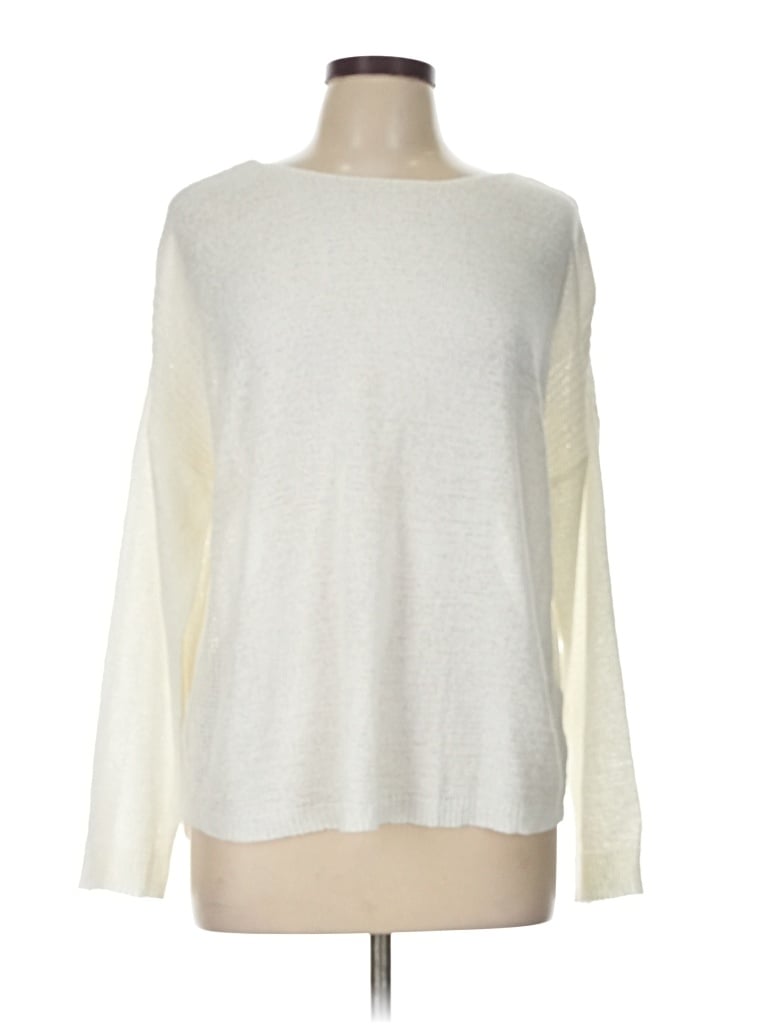 Pre-owned Lulus Pullover Sweater In Ivory