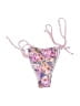Cider Floral Pink Swimsuit Bottoms Size M - photo 1