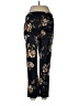 J.Crew Factory Store Floral Black Casual Pants Size 8 - photo 2