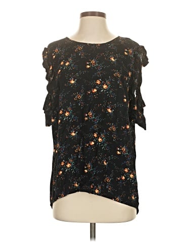 Sandro Short Sleeve Blouse (view 1)