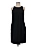 Lou & Grey Solid Black Casual Dress Size S - photo 1