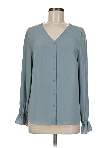 T Tahari Long Sleeve Blouse (view 1)