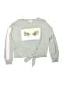 Beautees Graphic Gray Sweatshirt Size L (youth) - photo 1