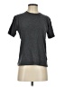 Unbranded Solid Gray Short Sleeve T-Shirt Size S - photo 1