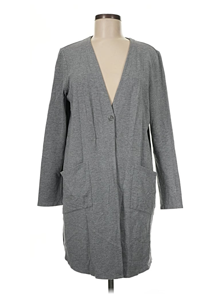 Pre-owned Purejill Cardigan Sweater In Gray