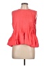 Unbranded Orange Sleeveless Blouse Size L - photo 1