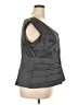 JS Collections Solid Black Gray Sleeveless Blouse Size 22 - photo 4