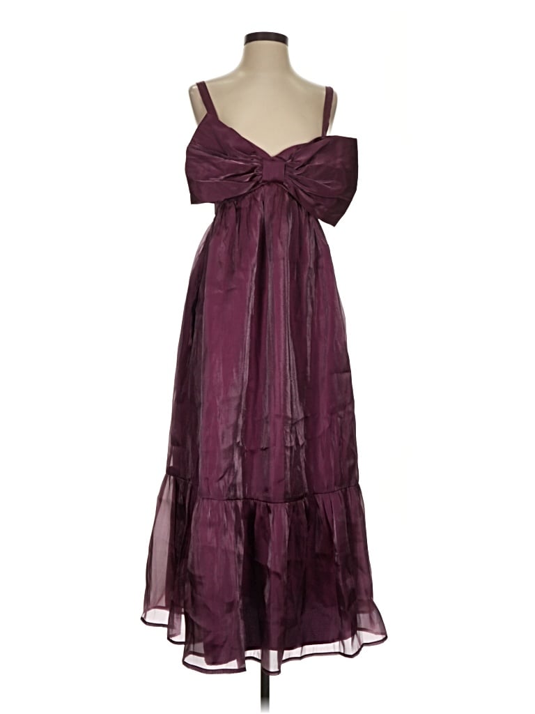 Pre-owned Lulus Cocktail Dress In Burgundy