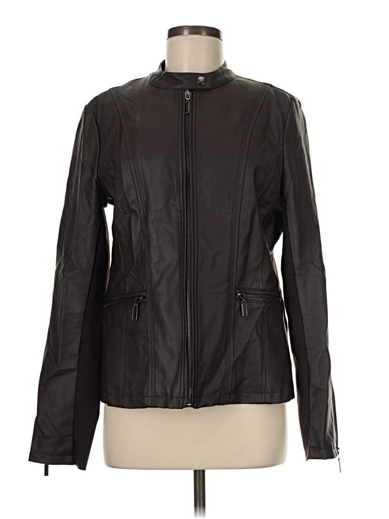Pre-owned Mo-ka Jacket In Black
