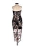 Sam Edelman 100% Polyester Floral Black Cocktail Dress Size 0 - photo 2