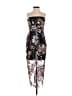 Sam Edelman 100% Polyester Floral Black Cocktail Dress Size 0 - photo 1