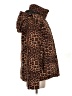 BCBGeneration 100% Polyester Animal Print Brown Coat Size S - photo 4