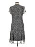 MSK 100% Polyester Paisley Gray Casual Dress Size 10 - photo 2