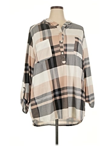 New York Laundry Long Sleeve Blouse (view 1)