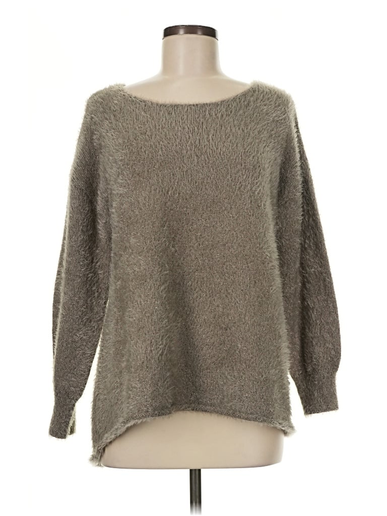 Pre-owned Soft Surroundings Pullover Sweater In Gray
