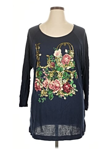 Freebird 3/4 Sleeve T-Shirt (view 1)
