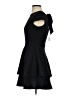 B. Smart Solid Black Cocktail Dress Size 1 - photo 5
