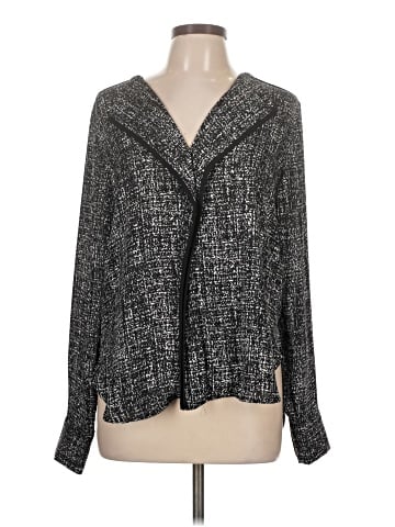DKNY Long Sleeve Blouse (view 1)