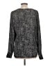 DKNY Tweed Gray Long Sleeve Blouse Size L - photo 2