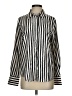 MNG Stripes Ivory Long Sleeve Button-Down Shirt Size 4 - photo 1