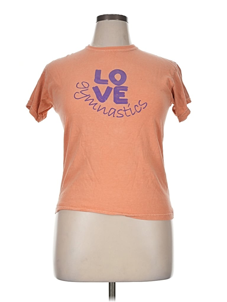 Pre-owned Comfort Colors Short Sleeve T-shirt In Orange