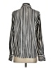 MNG Stripes Ivory Long Sleeve Button-Down Shirt Size 4 - photo 2