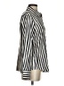 MNG Stripes Ivory Long Sleeve Button-Down Shirt Size 4 - photo 4
