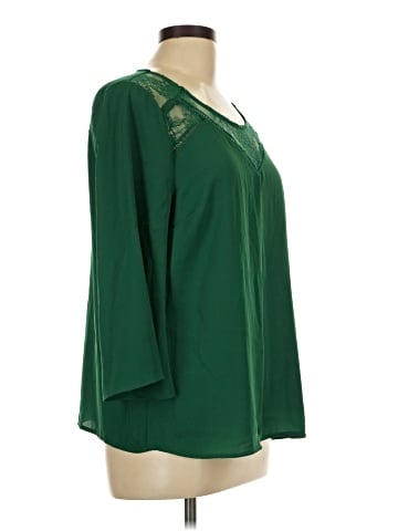Skies Are Blue 3/4 Sleeve Blouse (view 1)