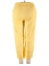 Unbranded 100% Polyester Color Block Yellow Active Pants Size XXL - photo 2