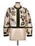 Veronica Beard Print Gold Tan Jacket Size 10 - photo 1