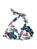 Unbranded Print Blue Swimsuit Top Size L - photo 1