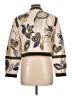 Veronica Beard Print Gold Tan Jacket Size 10 - photo 2