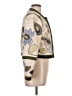 Veronica Beard Print Gold Tan Jacket Size 10 - photo 4