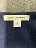 St. John Black Sleeveless Top Size S - photo 7