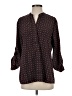 Casting 100% Polyester Burgundy 3/4 Sleeve T-Shirt Size Lg (3 or L) - photo 1